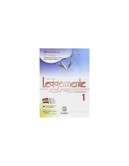 leggermente-vol-1-con-dvd-rom--il-mito-e-lepica--libro-delle-competenze-1-vol-1