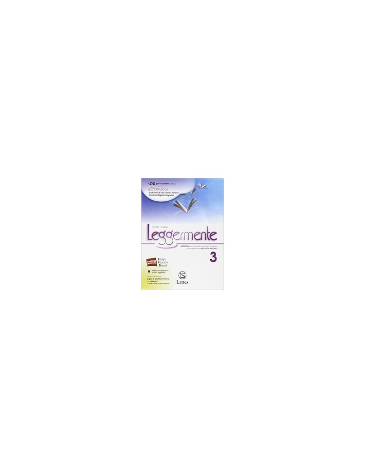 leggermente-vol-3-con-dvd-rom--libro-delle-competenze-3-vol-3