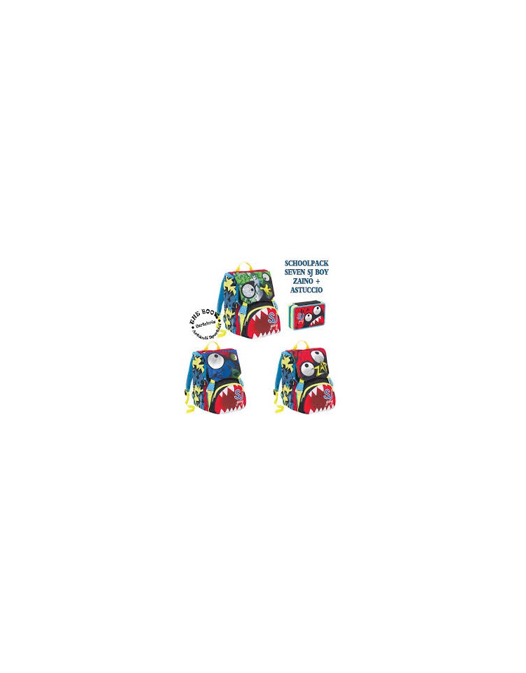 zaino-scuola-facce---astuccio-3-zip-boy-sj-gang-seven