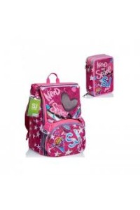 schoolpack-zaino--astuccio-riempito-seven-sj-gang-ledtech-girl