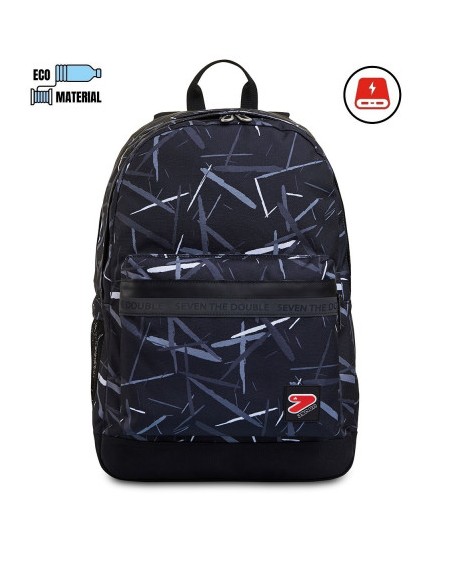 zaino-seven-the-double-pro-grigio-con-poer-bank