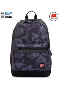 zaino-seven-the-double-pro-xxl-grigio-con-poer-bank