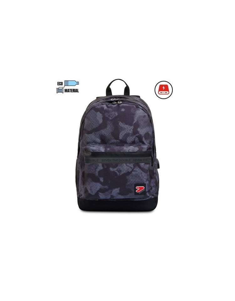 zaino-seven-the-double-pro-xxl-grigio-con-poer-bank