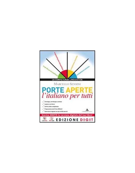 porte-aperte---litaliano-per-tutti-volume-unico--grammatica-facile-me-book--risorse-digitali-vol
