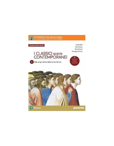 i-classici-nostri-contemporanei--1-edizione-in-quattro-volumi-nuovo-esame-di--vol-1